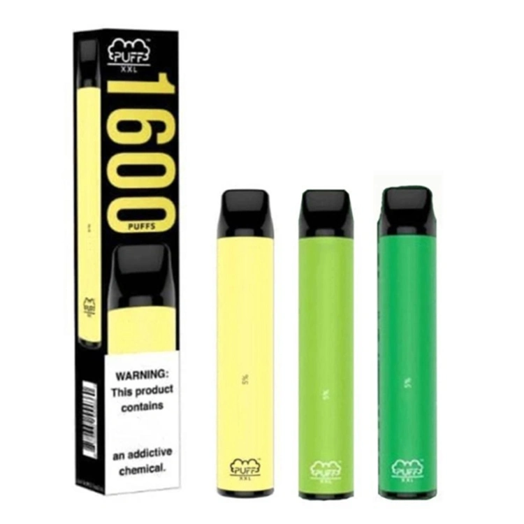 1600puffs Huge Hits 10 Flavors Different Package Fruit Flavors Puff XXL Hot Selling in USA