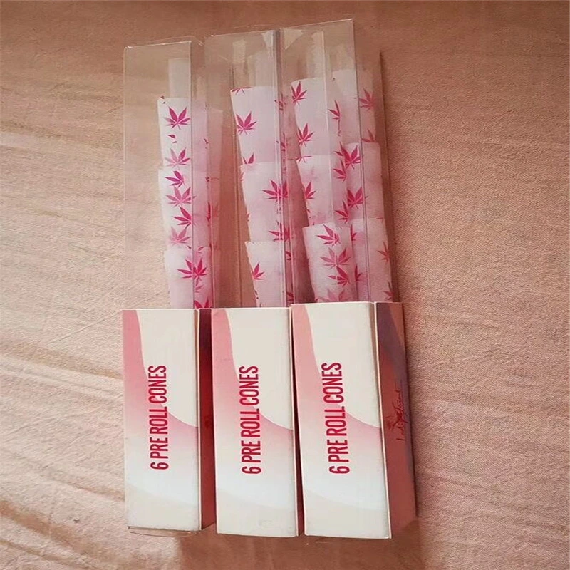 Whole Sale Pre-Rolled Cone Filter Tips Personalized Unbleached Hemp Smoking Rolling Paper Cones