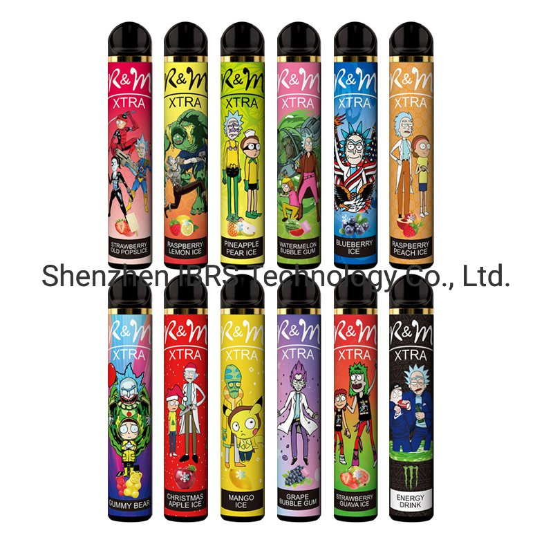 Buy Now Rick and Morty 2 Flavors in 1 Double Taste 2000puffs Disposable Vape