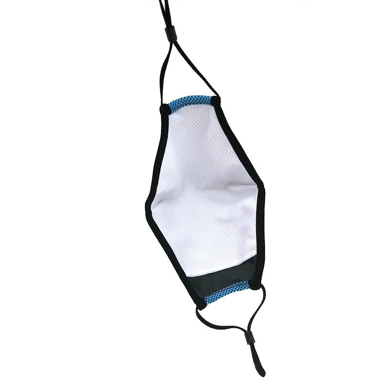 Fabrics of Cold Feeling Reusable Washable Cotton Mask with Filters for Summer