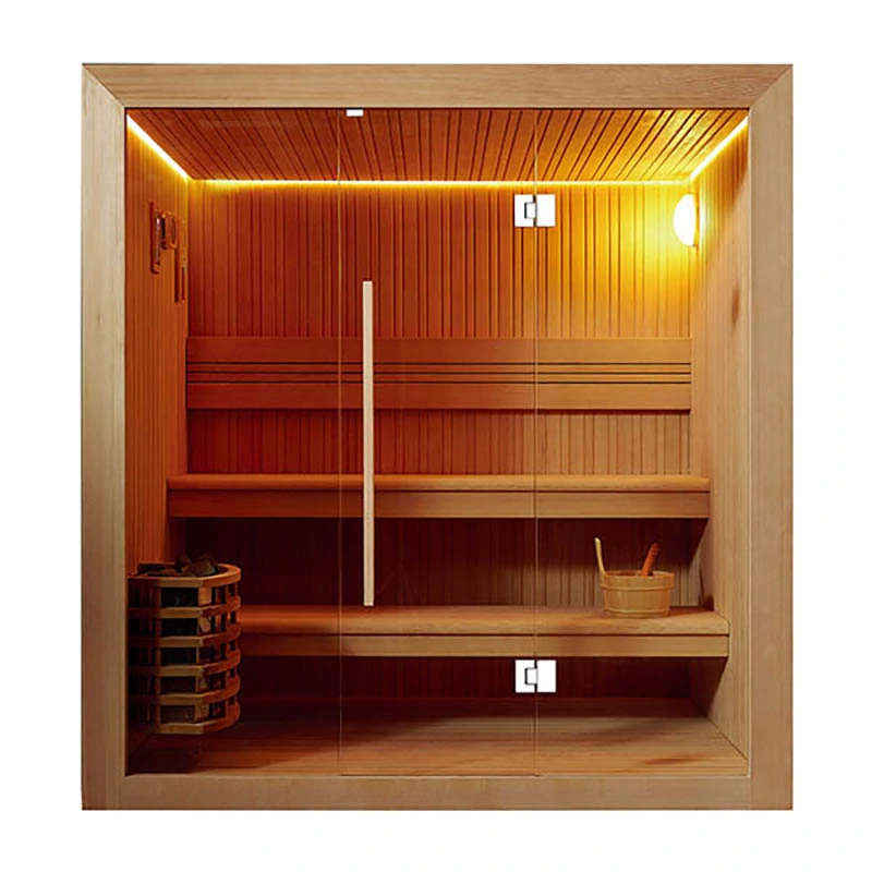 Mexda 6kw Sauna Stove Heater Solid Wood Hemlock Sauna Room Sauna House