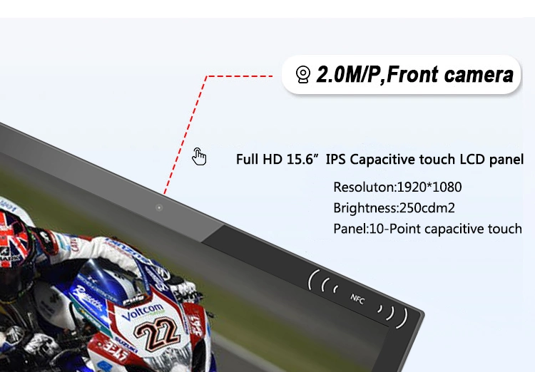 10-Point Capacitive Touch Display Desktop for Customer Review and Feedback L Shape Android Tablet PC