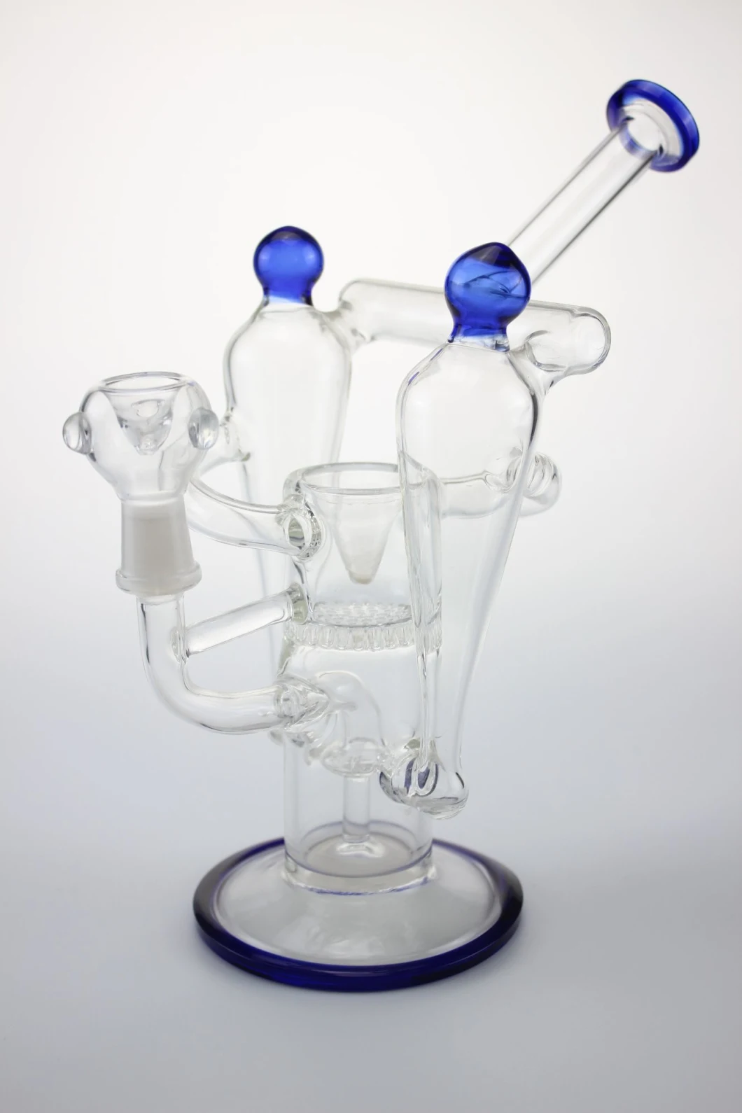 Factory Wholesale Glass Smoking Water Pipe Glass Smoking Pipe with Good Function