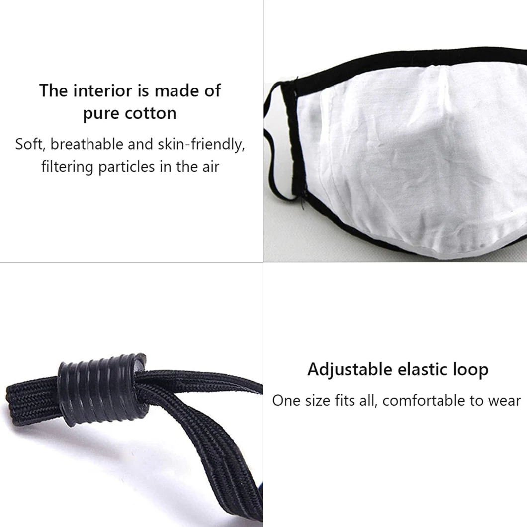 Replaceable Filters Cotton Face Mask Health for Adults (GPM-R001)