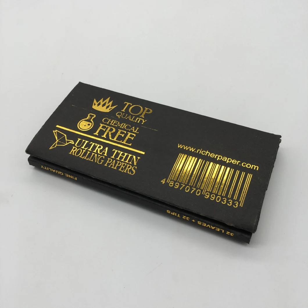 Grinder+Rolling Paper+Fliter 3 in 1 Rolling Paper with Logo Printing Cigarette Rolling Paper