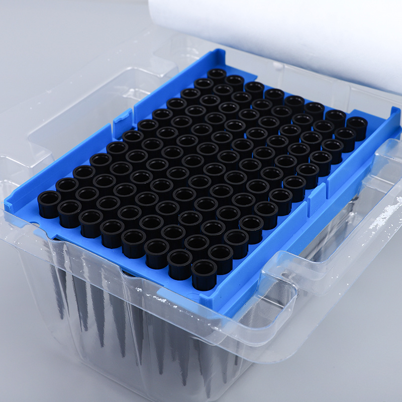 High Quality Micro Black Sterile Filtered Pipette Conductive Tips