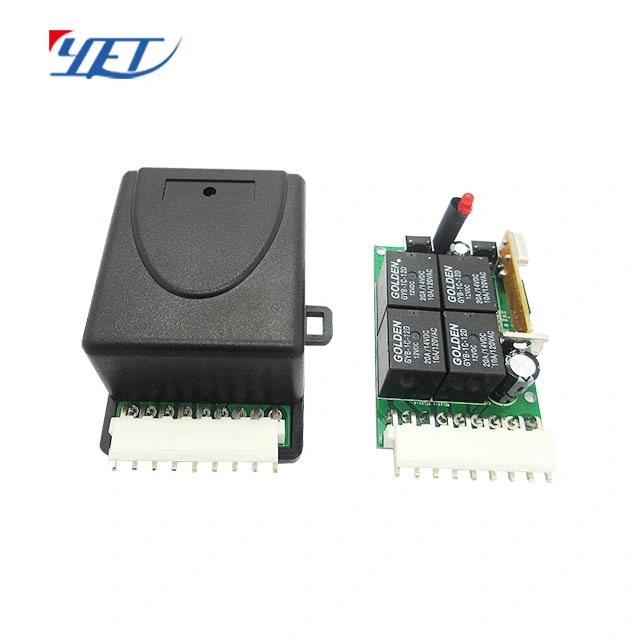 12V 24V 4 Channels Universal Open Code Rolling Code Hopping Code Compatible 433 Receiver