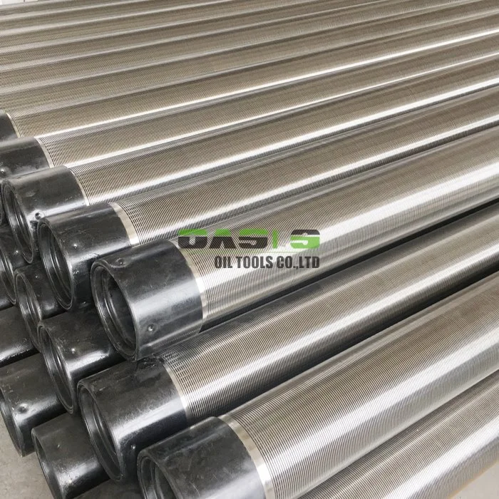 Wire Wrapped Continuous Slot Water Well Screen Filter Tubes for Water Well Drilling