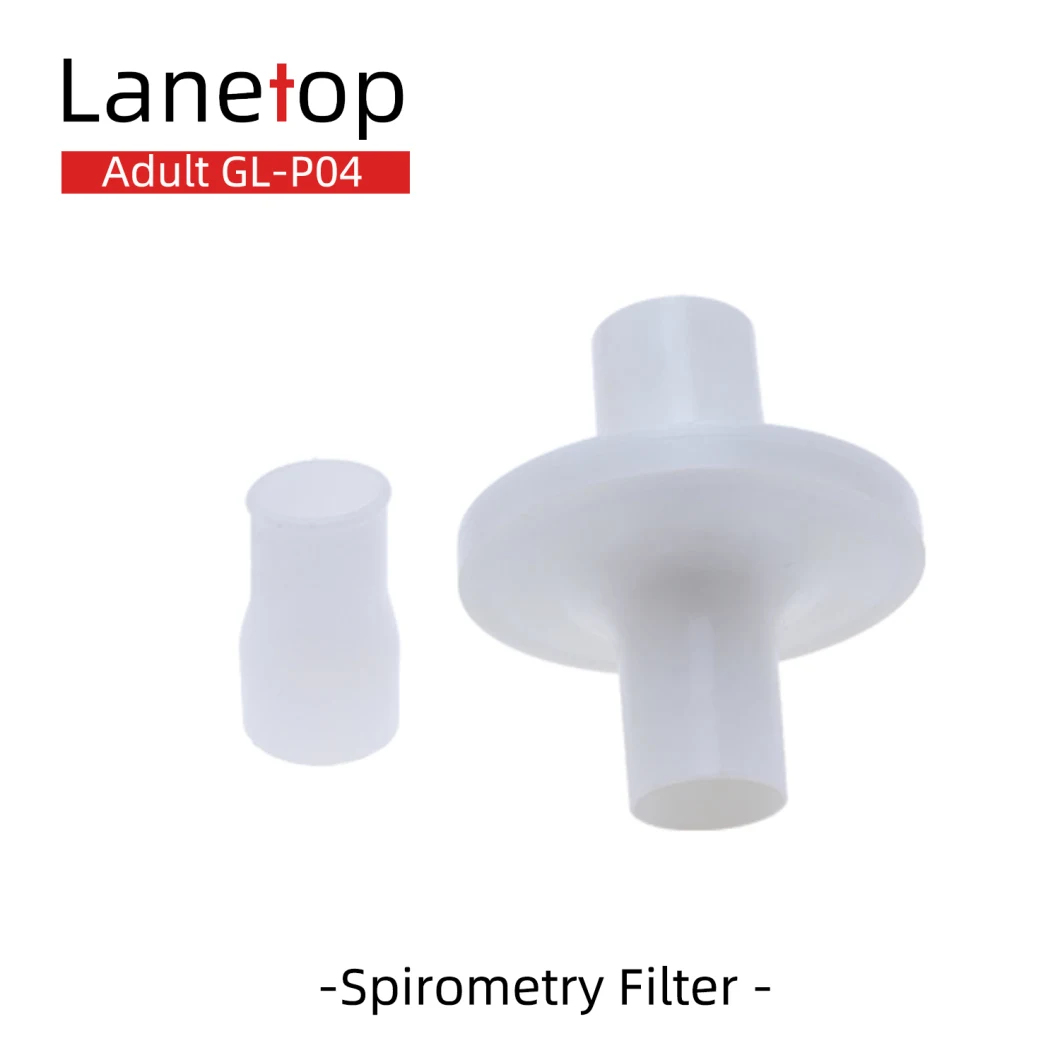Lung Function Test Spirometry Bacterial Filter with Mouthpiece