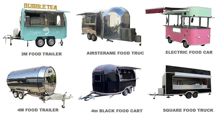 Mobile Snack Sale Food Cart Used Food Carts for Sale Hamburgers Carts Food Cart for Sale