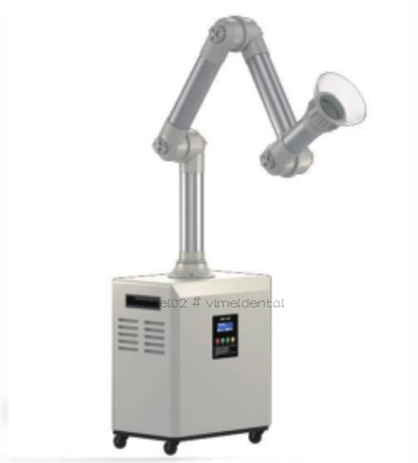 Dental Air Purifier Extra Oral Aerosol Suction System Machine with 4 Filters Plasma Sterilization for Clinic