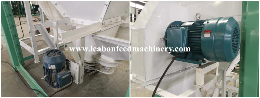 Ce 1000kg/H Cattle Sheep Camel Poultry Feed Mixer Grinder Machine