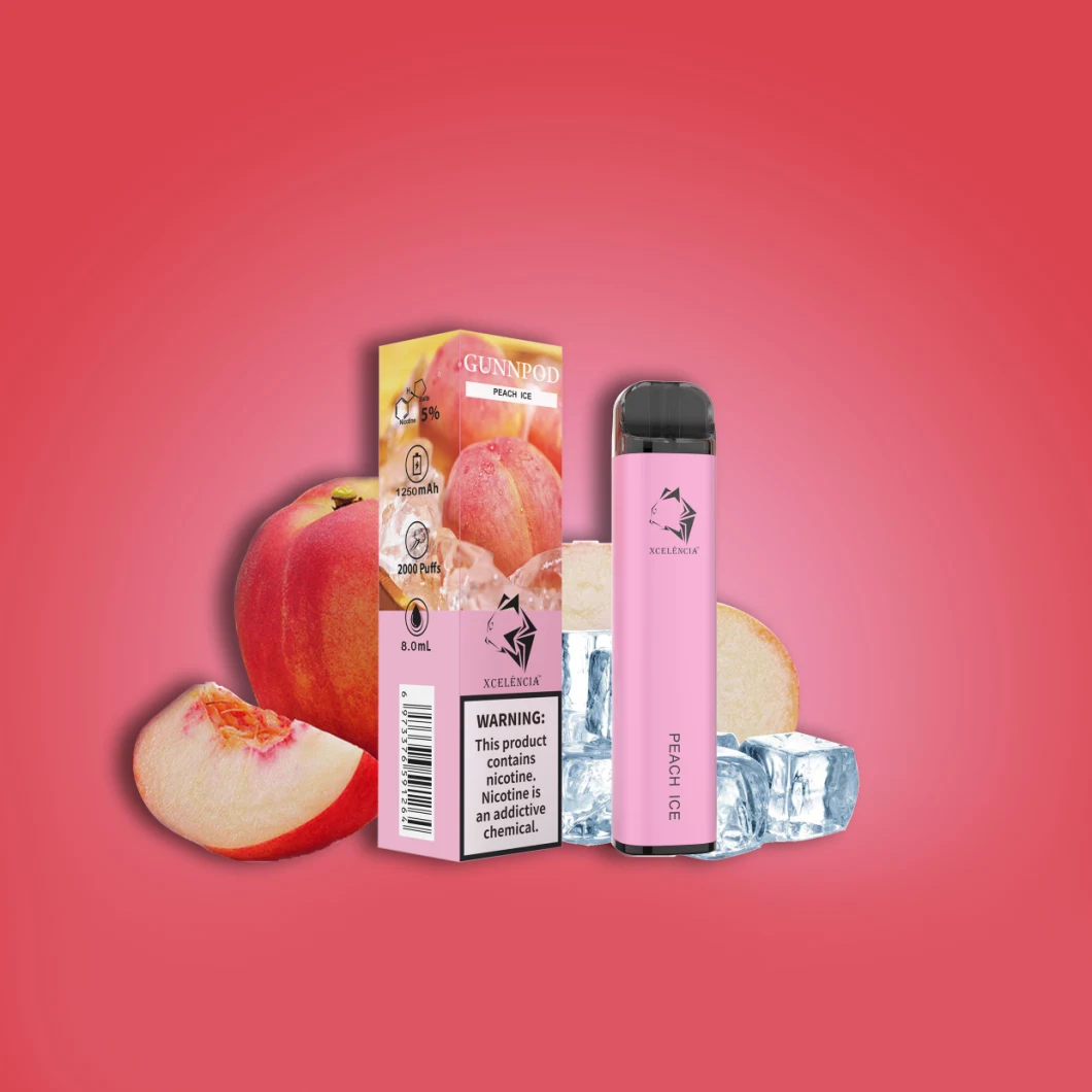 Two Flavors Mix Fruit Dual Flavors Electronic Cigarette Disposable Vape