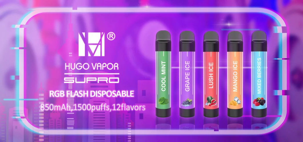 New 1500 Puffs E-Cigarette OEM Disposable Best Gift Disposable Electronic Cigarette