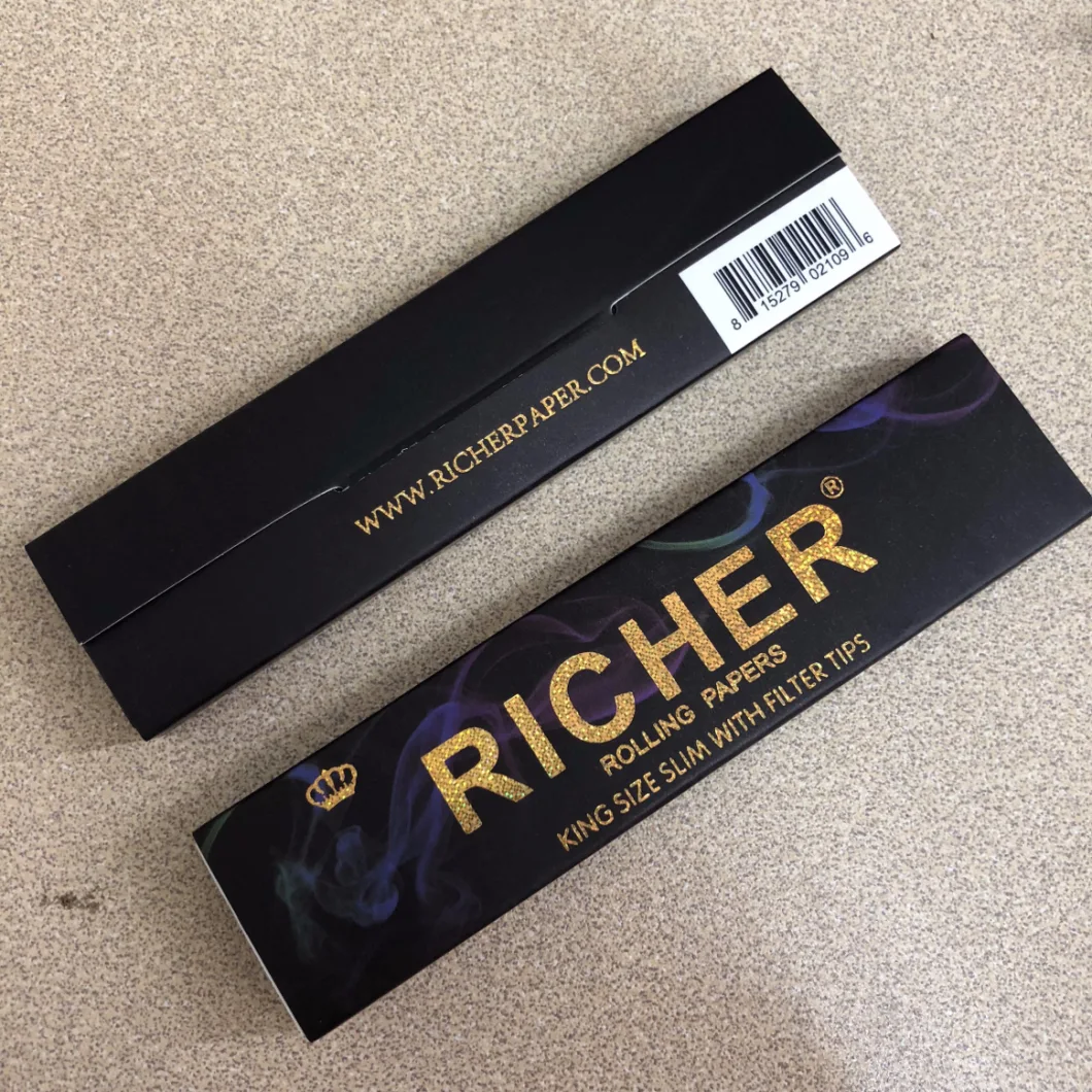 Custom Premium Rolling Papers with Filters