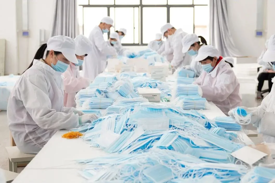 Chinese Factory Disposable Filter Three-Layer General Mask