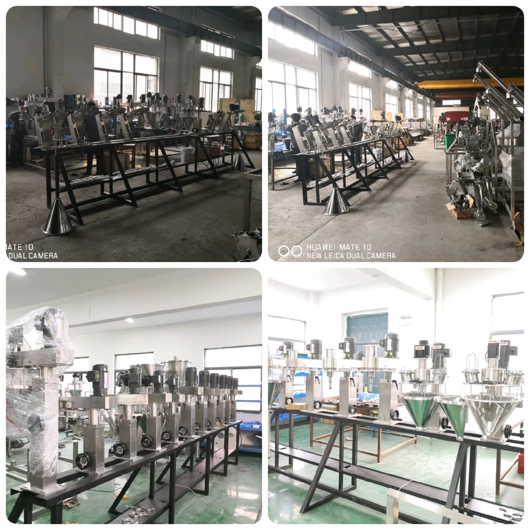 China Manufacturer of Powder Filling Machine Auger Filler for Spices Powder Vffs Pouch Packaging