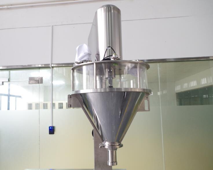 China Manufacturer of Powder Filling Auger Filler for Flavouring Powder Vffs Pouch Filling