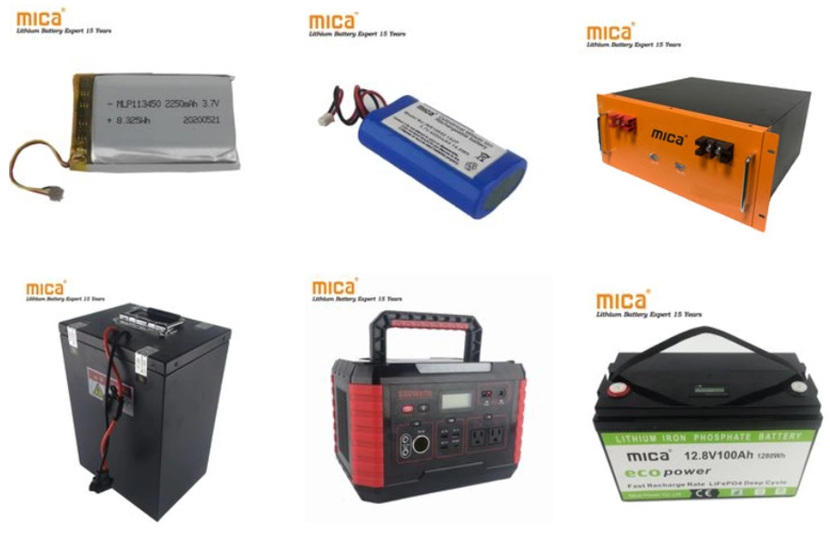 Mica Factory Directly Supply Ncm 3.7V135ah Lithium Ion Battery for EV/Solar Power Storage