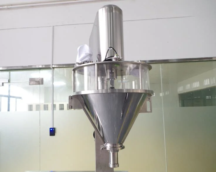 China Manufacturer of Powder Filling Machine Auger Filler for Spices Powder Vffs Pouch Packaging