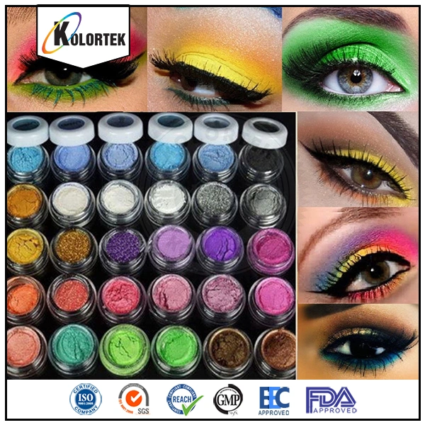 Cosmetic Mineral Mica Powders for Eyeshadow