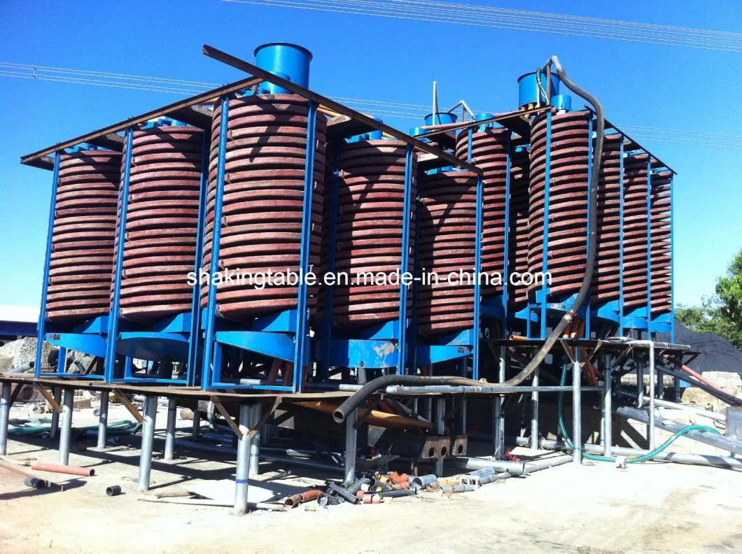 High Quality Spiral Chute Concentrator From Spiral Chute Manufacturer for Mineral Separation