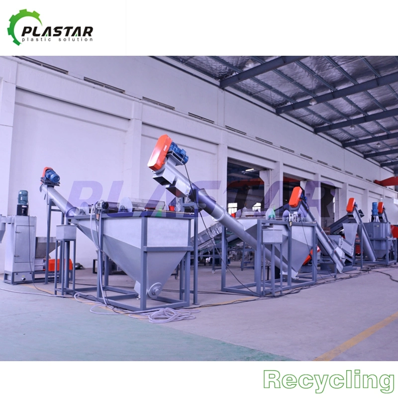 Pet Bottle Recycling Plant/Pet Bottle Flakes Mineral Water Bottle Recycling Machine