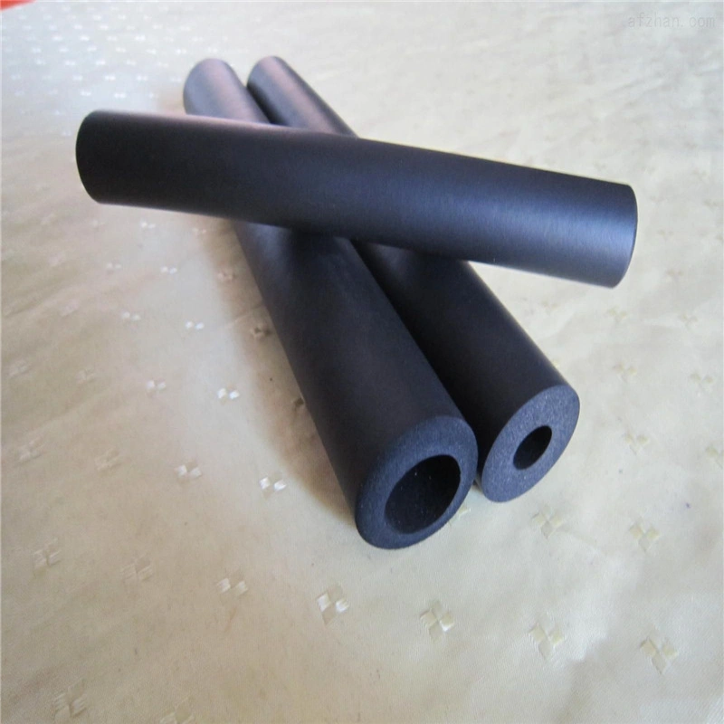 B1 Class Flexible Heat Insulation Foam Rubber Tubes, Air Conditioning Refrigerant Pipeline Insulation