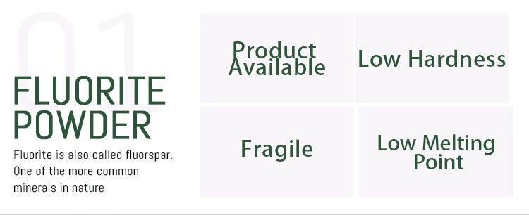 CaF2 95% 97% Fluorspar Powder, Dry Calcium Fluoride Powder, Acid Dry Fluorspar