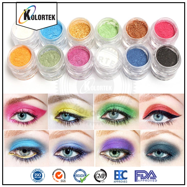Cosmetic Mineral Mica Powders for Eyeshadow