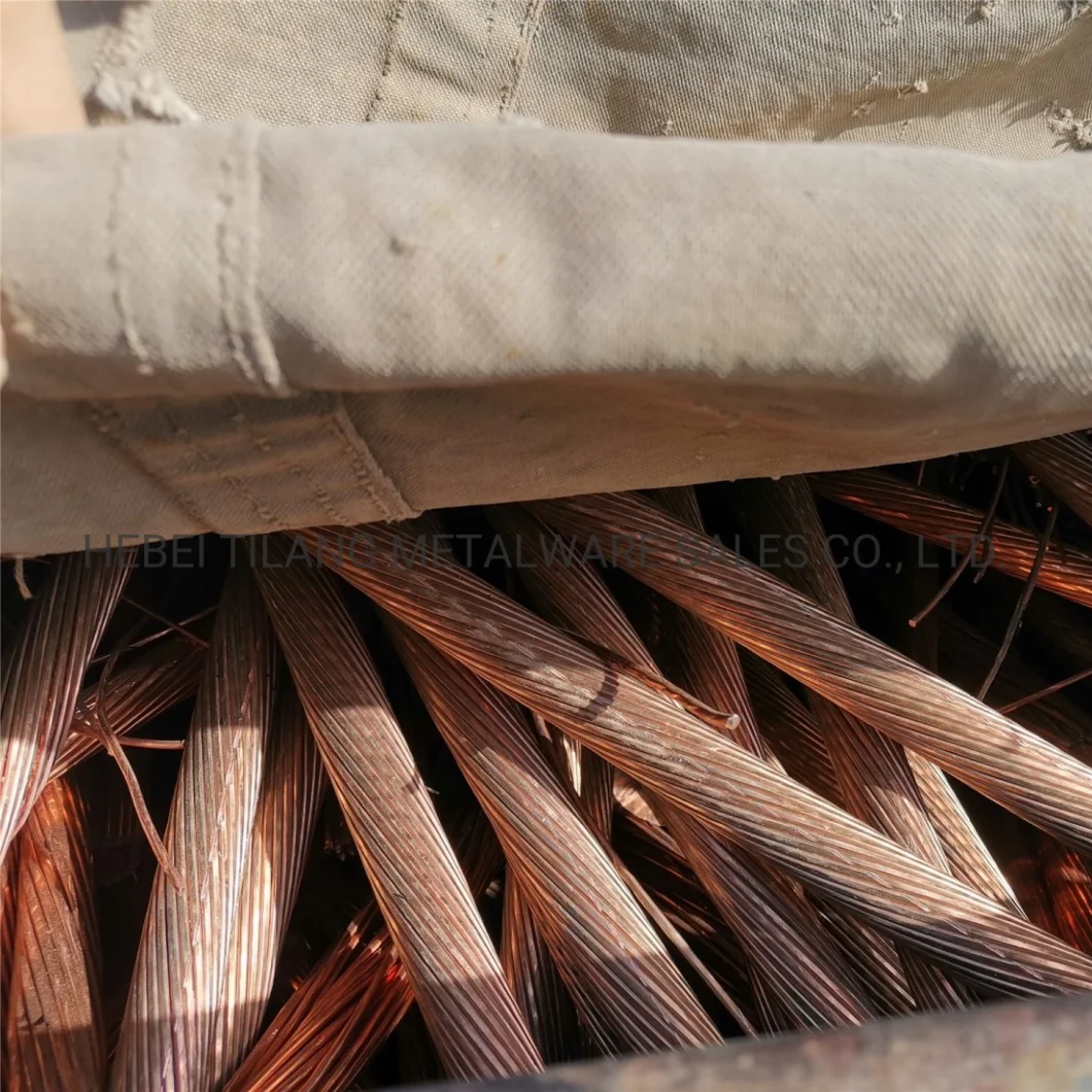 99.9% Copper Wire Scrap Millberry Price in Scrap Yard Near Me From China Factory