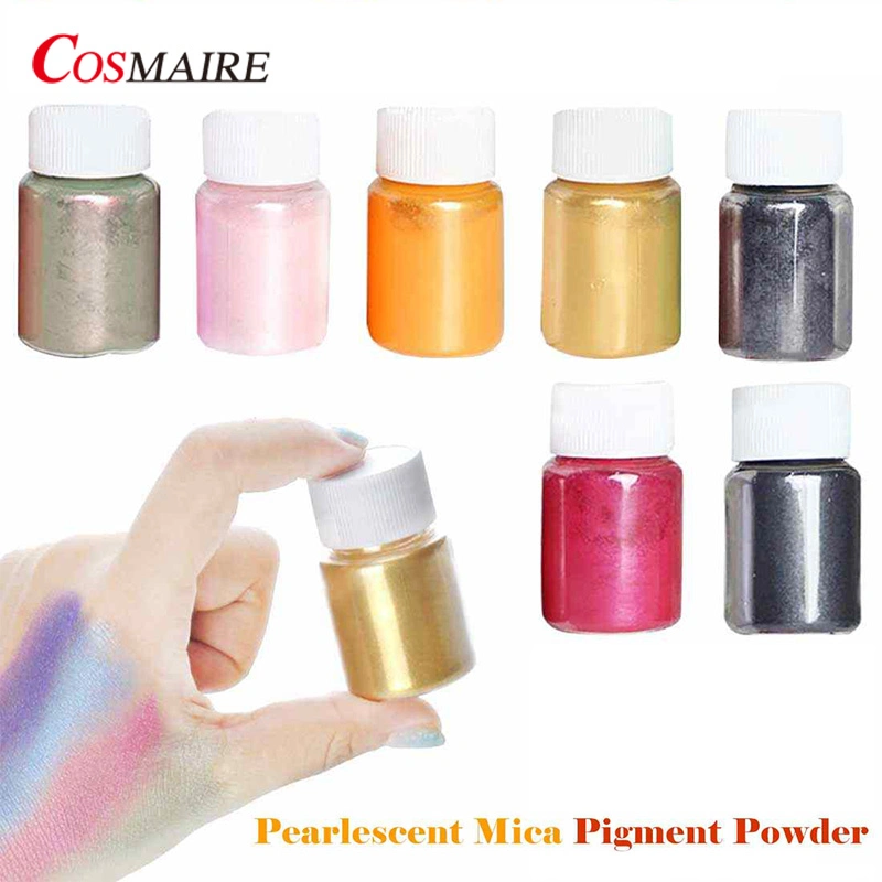 China Shimmering Mica Powder Pearl Pigments Powder for Slime Metallic Epoxy Floor Resin Art