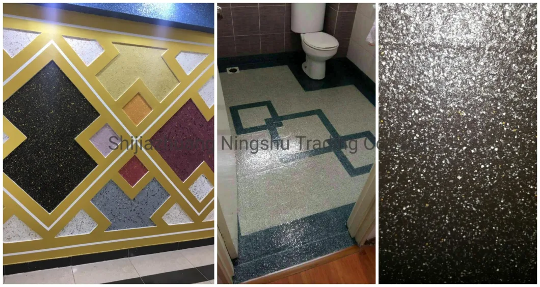 Granite Effect Marble Surface Decorative Colourful Flakes for Epoxy Floor Coating