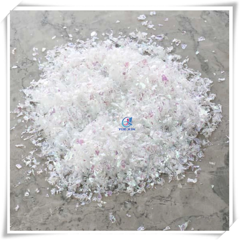 White Iridescent Artificial Powder Snow Twinkle Flakes