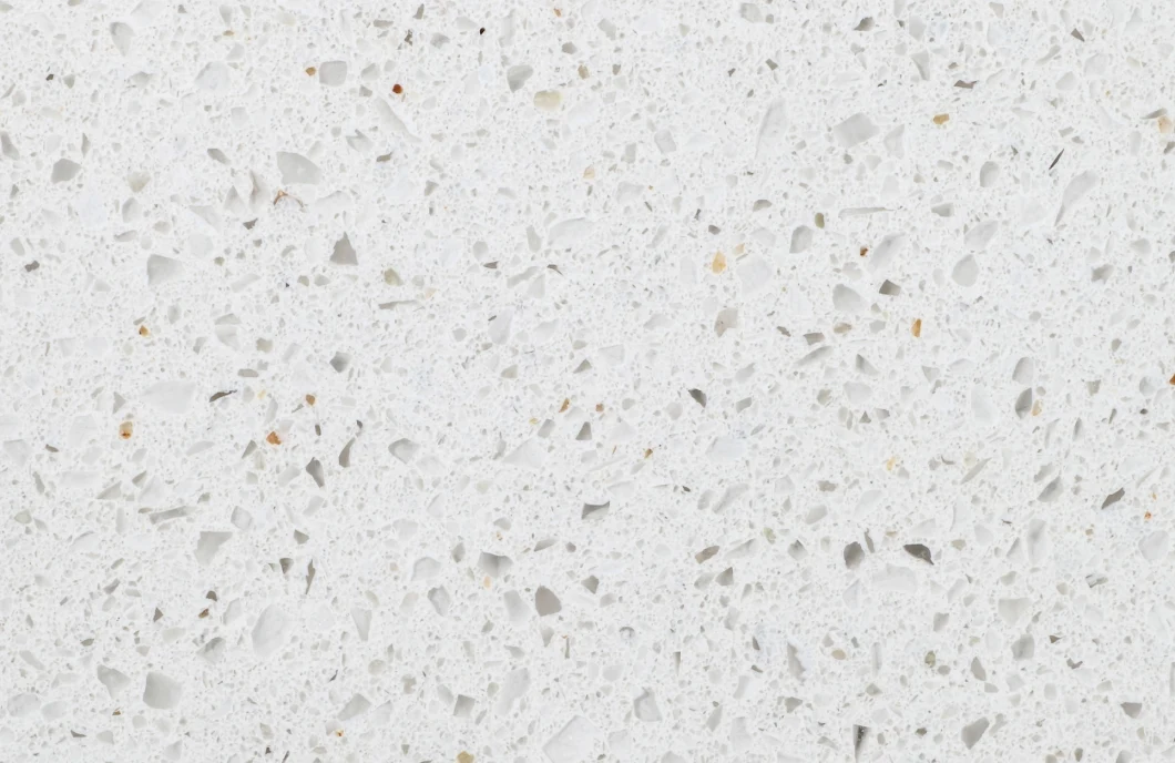 Q096 Snow Flake --Cloudy Veins in Quartz Stone with High Techonology for All Kinds of Countertop