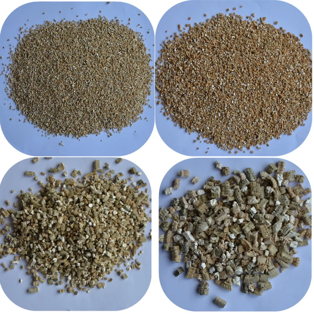 Fireproof Insulation Materials Expanded Vermiculite for Vermiculite Board Fire Protection