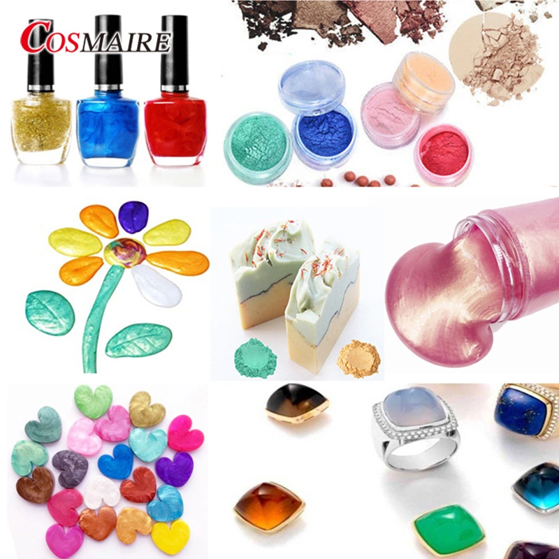 Mica Powder Pearlescent Powder Pigment for Slime Nails Resin