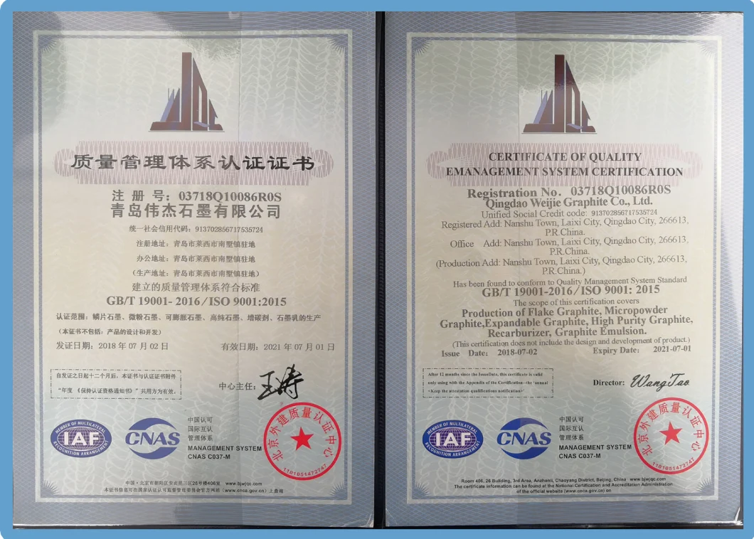 Manufacturer of Conductive and Thermal Conductive Flake Graphite for High Purity Graphite Powder Industry