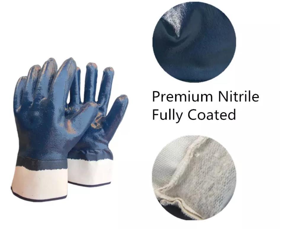 Chinese Puncture Resistant Full Nitrile Coated Gloves
