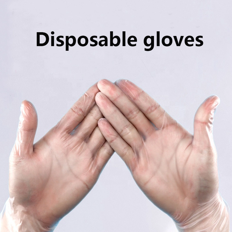 Latex Vinyl Latex Clear Examination Disposable Gloves