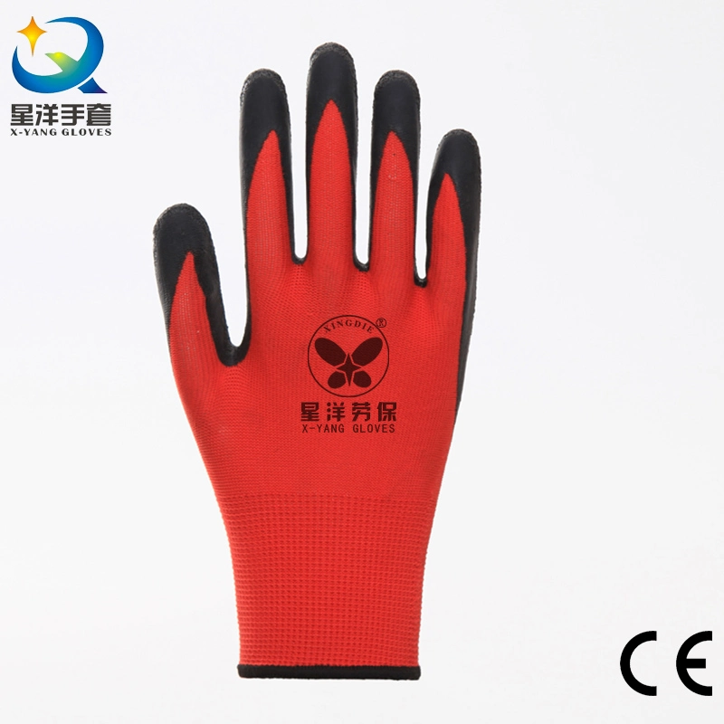 Hand Industrial Protective High Abrasion Anti-Static Safety Work Latex Coated Gloves