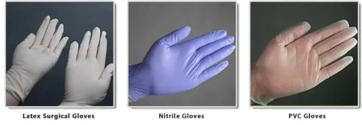 Bacteria Free Disposable Powder Free Industrial Grade Gloves White Fingers Latex Gloves