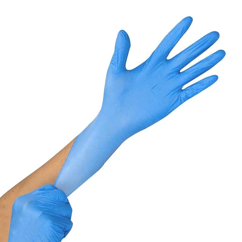 High Quality Disposable Latex Nitrile Rubber Gloves Oil Proof for Food Factory and Laboratory Usage