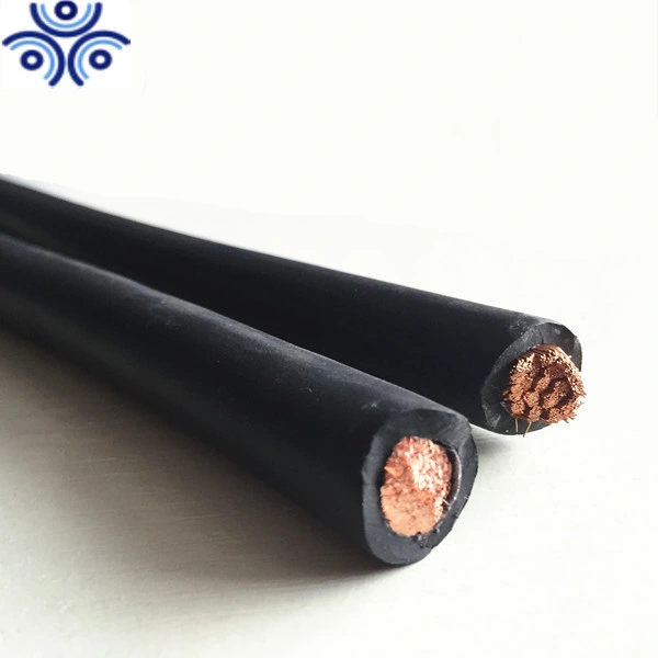 Black Silicoe Rubber Flexible Welding Cable 95mm2 Double Insulated Welding Cable