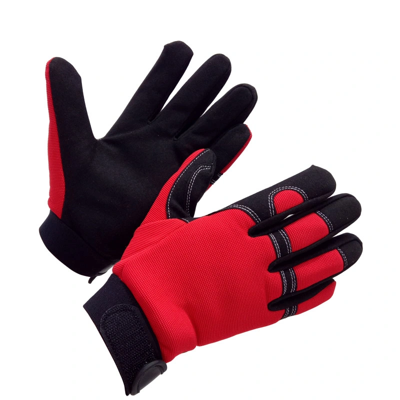 Hand Gloves Top Sale Synthetic Leather Palm Impacted Mechanic Gloves
