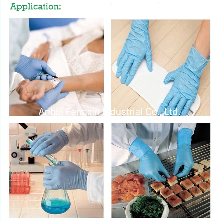 Disposable Medical Supplies Latex Hand Gloves