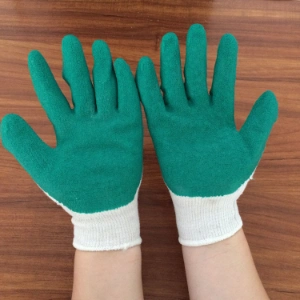 Non-Silp Crinkle Latex Coated Gloves for Sale