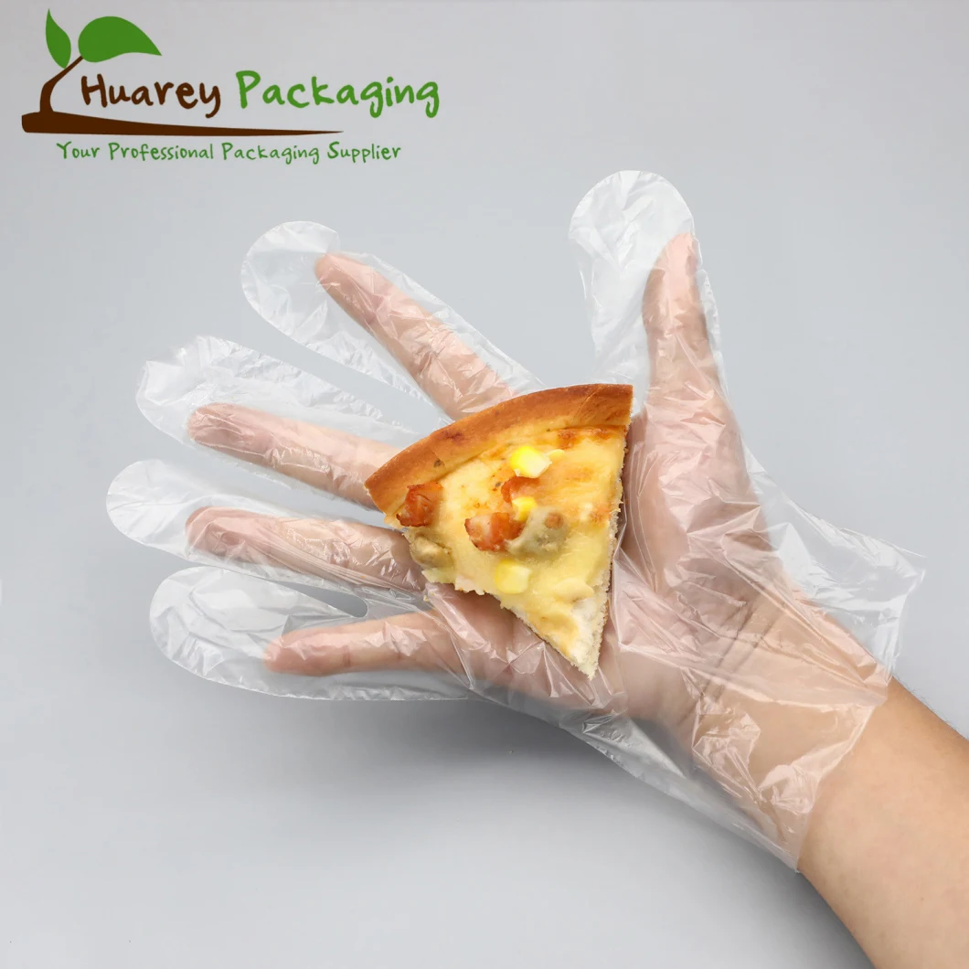 China Factory Manufacture Disposable PE Gloves for Food