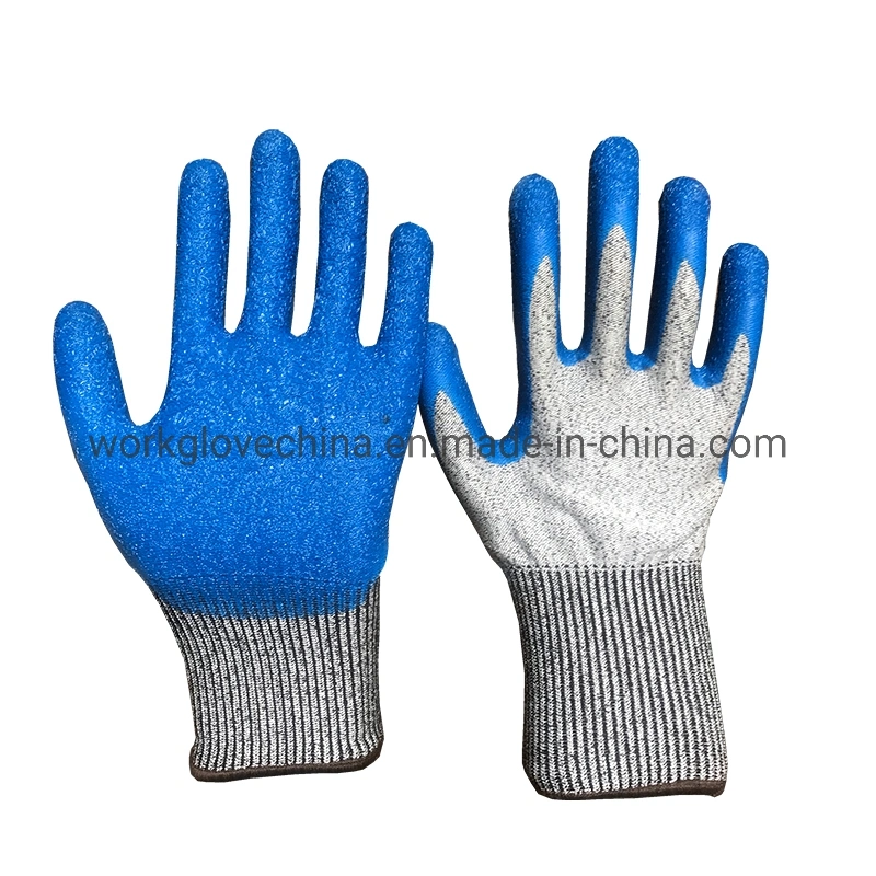 Hppe Work Gloves Cut Resistant Safety Gloves PU Coated Working Gloves Cut Resistant Gloves