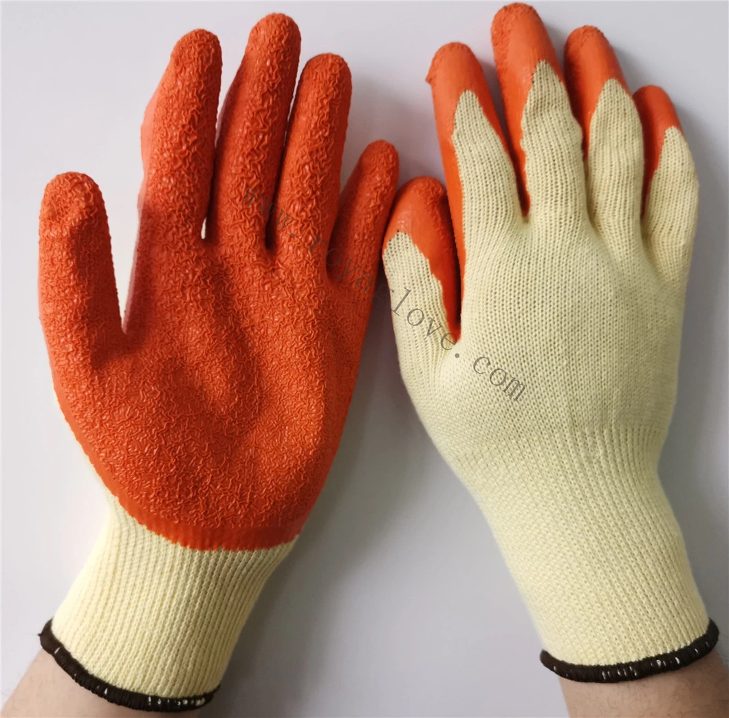 Hand Tools Matched Gloves Latex Coated Work Gloves